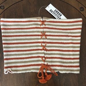 Urban outfitters knitted cropped tube top